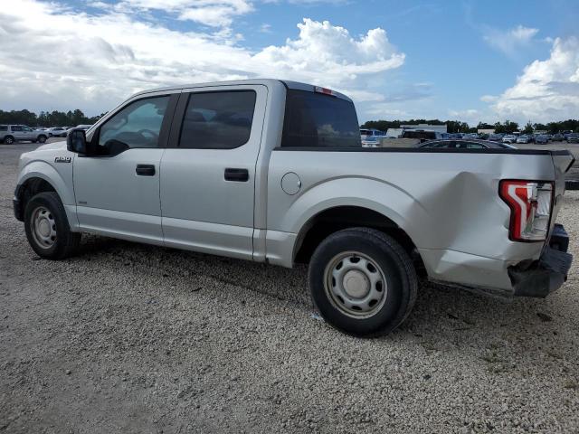 1FTEW1CP9GKF55918 - 2016 FORD F150 SUPERCREW SILVER photo 2