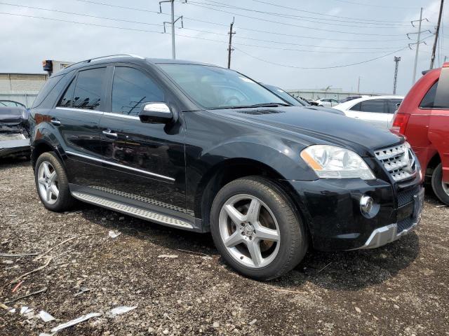 4JGBB72E29A520157 - 2009 MERCEDES-BENZ ML 550 BLACK photo 4