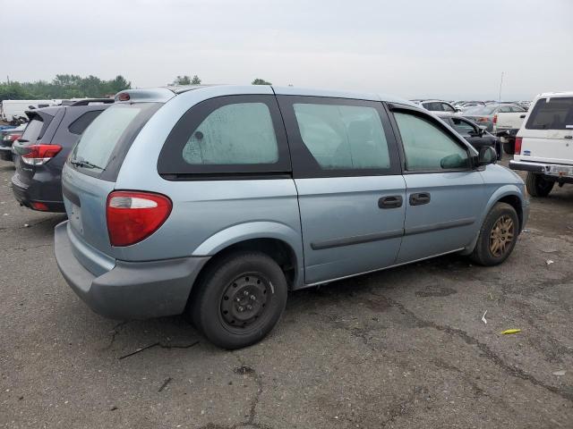 1D4GP25E45B377939 - 2005 DODGE CARAVAN SE BLUE photo 3