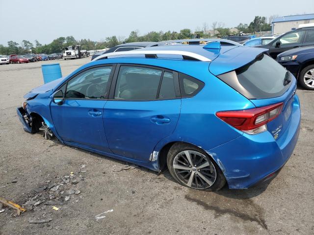 4S3GTAD63M3714073 - 2021 SUBARU IMPREZA PREMIUM BLUE photo 2