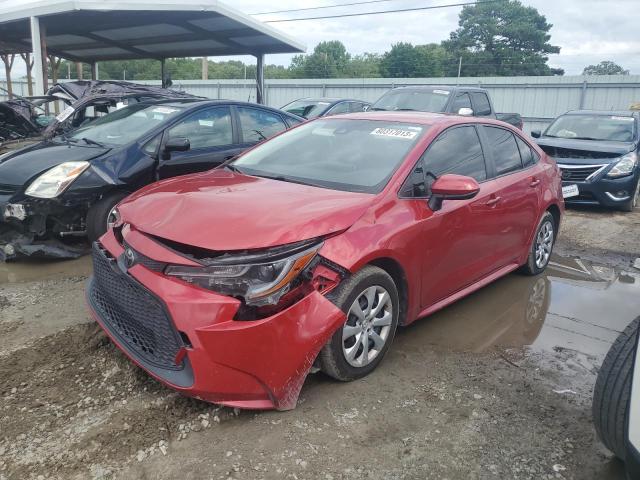 JTDEPRAE5LJ031582 - 2020 TOYOTA COROLLA LE RED photo 1