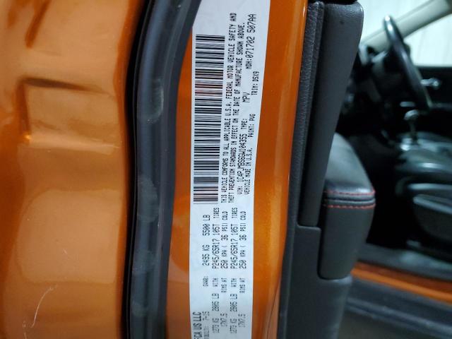 1C4PJMBS6GW104355 - 2016 JEEP CHEROKEE TRAILHAWK ORANGE photo 13