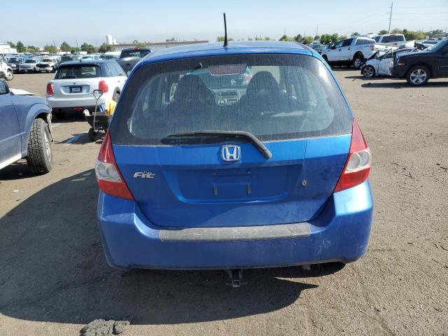 JHMGD38437S025550 - 2007 HONDA FIT BLUE photo 6