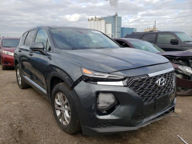 5NMS23ADXLH260187 - 2020 HYUNDAI SANTA FE SE GRAY photo 1