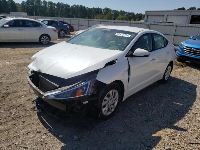 5NPD74LF5LH609192 - 2020 HYUNDAI ELANTRA SE WHITE photo 2