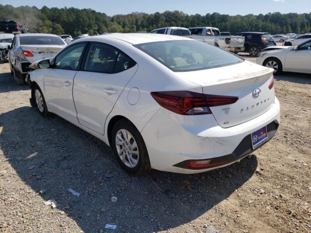 5NPD74LF5LH609192 - 2020 HYUNDAI ELANTRA SE WHITE photo 3