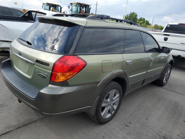 4S4BP86C554370618 - 2005 SUBARU LEGACY OUTBACK H6 R LL BEAN GREEN photo 3