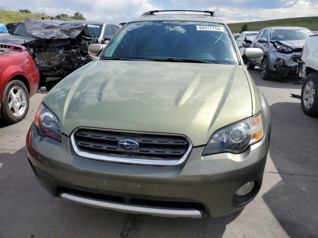 4S4BP86C554370618 - 2005 SUBARU LEGACY OUTBACK H6 R LL BEAN GREEN photo 5