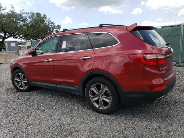 KM8SNDHF5EU069563 - 2014 HYUNDAI SANTA FE GLS RED photo 2