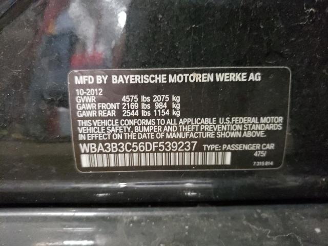 WBA3B3C56DF539237 - 2013 BMW 328 XI BLACK photo 12