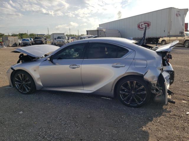 JTHGZ1B27N5051304 - 2022 LEXUS IS 350 F-SPORT SILVER photo 2