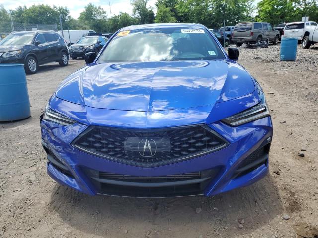 19UUB6F53NA000286 - 2022 ACURA TLX TECH A BLUE photo 5