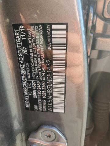 W1K5J4HB7LN081432 - 2020 MERCEDES-BENZ CLA 250 4MATIC GRAY photo 13