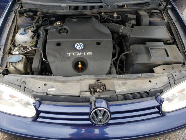 9BWGP61JX34007058 - 2003 VOLKSWAGEN GOLF GLS TDI BLUE photo 11