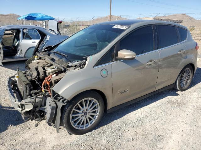 1FADP5CU4FL102889 - 2015 FORD C-MAX PREMIUM SEL TAN photo 1