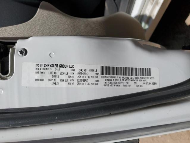 2C4RC1BG9ER437717 - 2014 CHRYSLER TOWN & COU TOURING 白色 照片 14