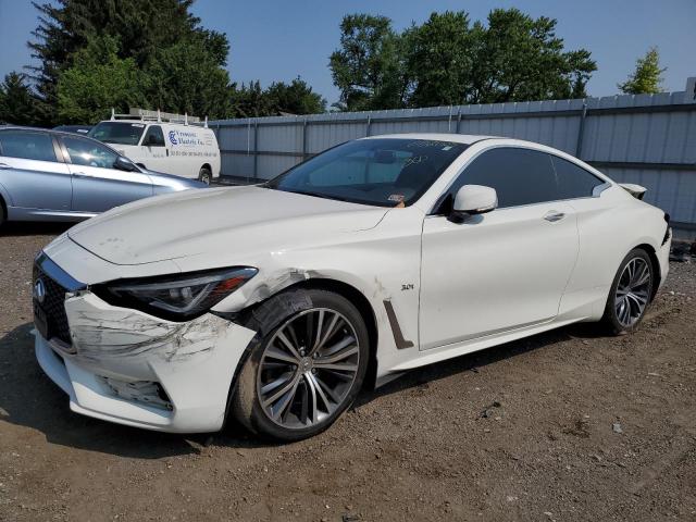 JN1EV7EL7HM553089 - 2017 INFINITI Q60 PREMIUM WHITE photo 1