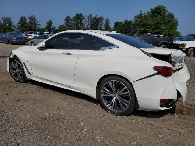 JN1EV7EL7HM553089 - 2017 INFINITI Q60 PREMIUM WHITE photo 2