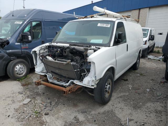 1GTW7FCAXE1103179 - 2014 GMC SAVANA G2500 WHITE photo 1