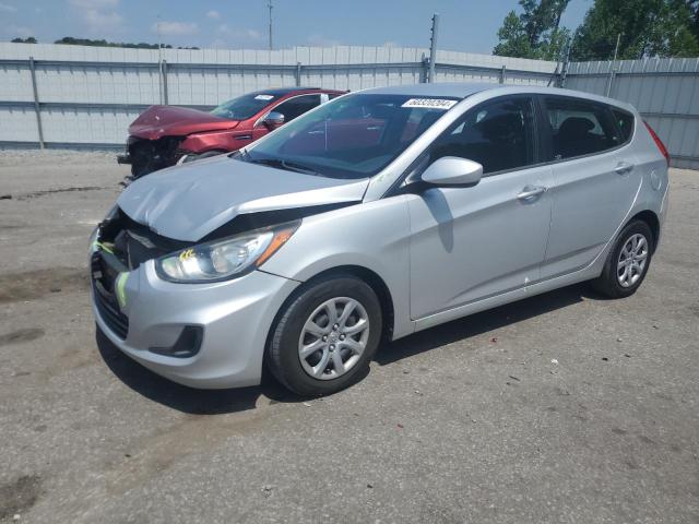 KMHCT5AE7CU029709 - 2012 HYUNDAI ACCENT GLS SILVER photo 1