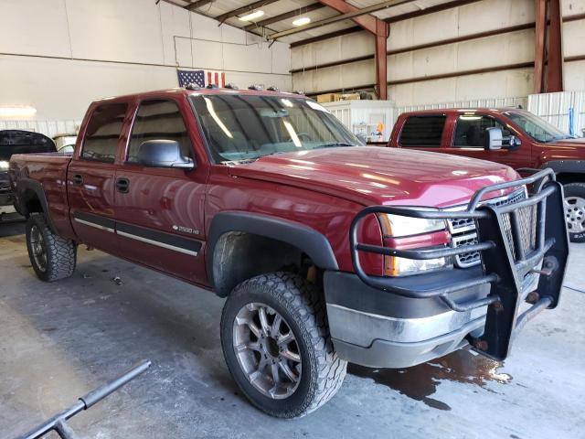 1GCHC23U55F831521 - 2005 CHEVROLET SILVERADO C2500 HEAVY DUTY BURGUNDY photo 4