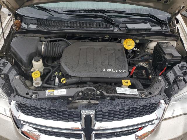 2C4RDGCG6GR168674 - 2016 DODGE GRAND CARA SXT TAN photo 12