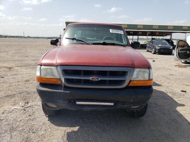 1FTYR10V4YPB49850 - 2000 FORD RANGER RED photo 5