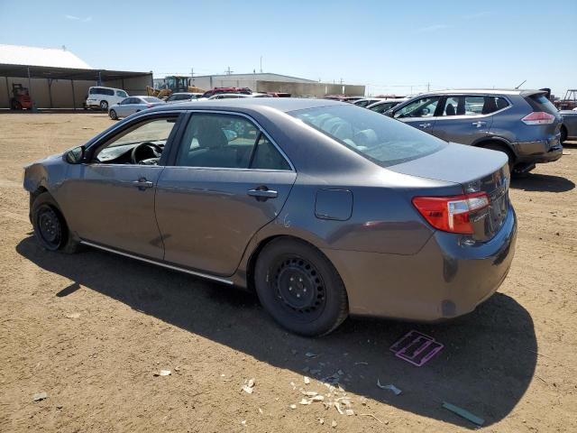 4T1BF1FKXDU221878 - 2013 TOYOTA CAMRY L GRAY photo 2