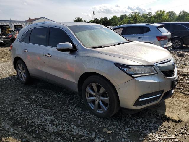 5FRYD4H86EB008829 - 2014 ACURA MDX ADVANCE SILVER photo 4