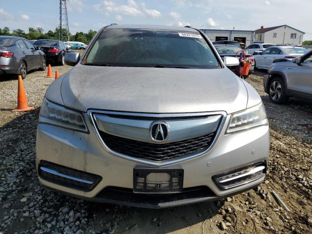 5FRYD4H86EB008829 - 2014 ACURA MDX ADVANCE SILVER photo 5