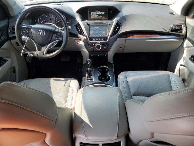 5FRYD4H86EB008829 - 2014 ACURA MDX ADVANCE SILVER photo 8