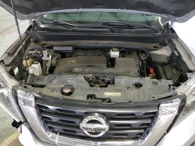 5N1DR2MM8HC625249 - 2017 NISSAN PATHFINDER S SILVER photo 12
