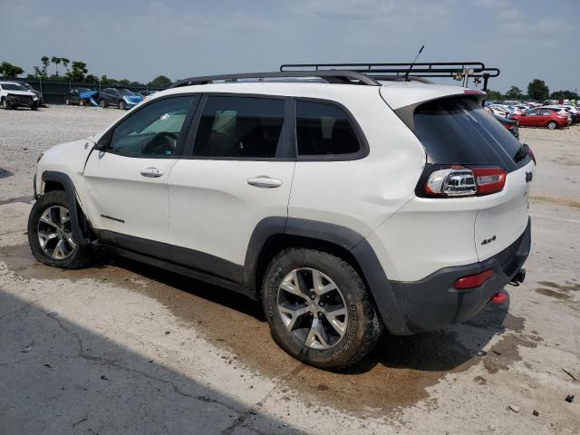 1C4PJMBS8FW717950 - 2015 JEEP CHEROKEE TRAILHAWK WHITE photo 2