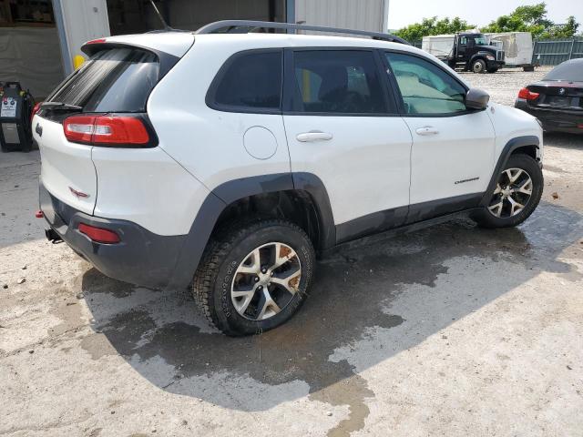 1C4PJMBS8FW717950 - 2015 JEEP CHEROKEE TRAILHAWK WHITE photo 3