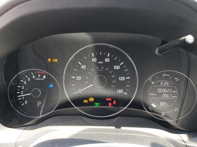 3CZRU6H33JG708988 - 2018 HONDA HR-V LX ვერცხლისფერი ფოტო 9