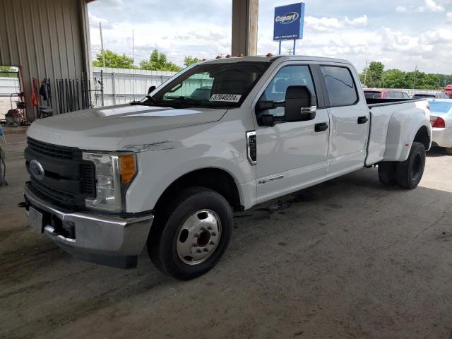 1FT8W3CT6HEE93593 - 2017 FORD F350 SUPER DUTY WHITE photo 1