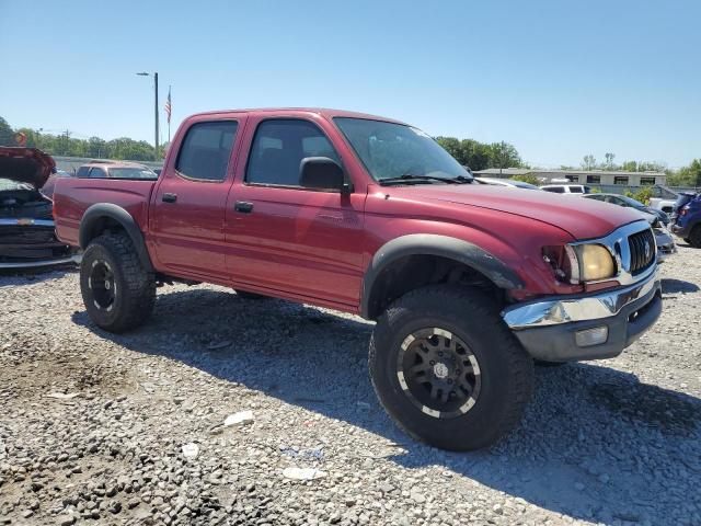 5TEGN92N02Z004422 - 2002 TOYOTA TACOMA DOUBLE CAB PRERUNNER RED photo 4