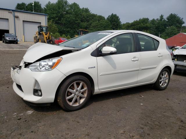 JTDKDTB33C1019324 - 2012 TOYOTA PRIUS C WHITE photo 1