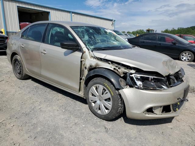 3VW1K7AJ9EM243113 - 2014 VOLKSWAGEN JETTA BASE 米色 照片 4