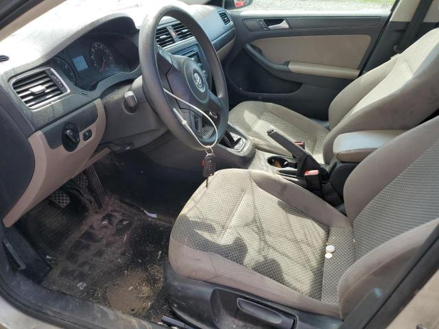 3VW1K7AJ9EM243113 - 2014 VOLKSWAGEN JETTA BASE 米色 照片 7