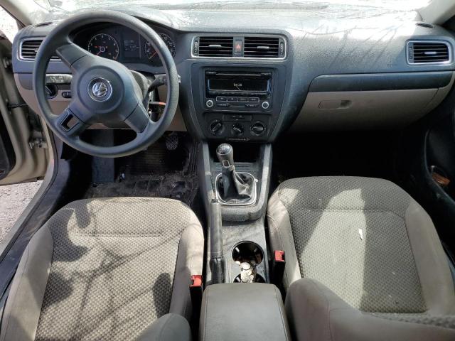 3VW1K7AJ9EM243113 - 2014 VOLKSWAGEN JETTA BASE 米色 照片 8