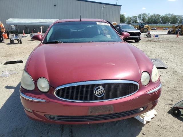 2G4WE567351201007 - 2005 BUICK LACROSSE CXS MAROON photo 5