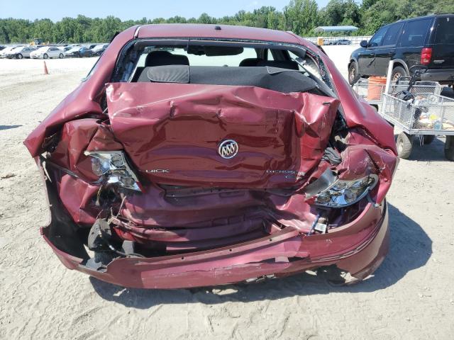 2G4WE567351201007 - 2005 BUICK LACROSSE CXS MAROON photo 6