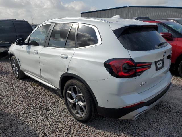 5UX43DP04P9R00796 - 2023 BMW X3 SDRIVE30I WHITE photo 2