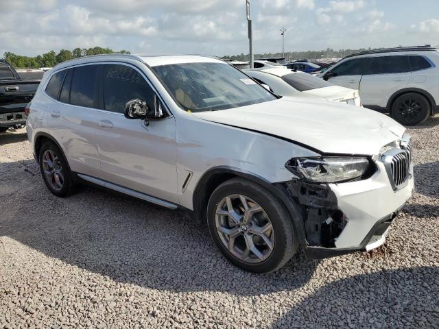5UX43DP04P9R00796 - 2023 BMW X3 SDRIVE30I WHITE photo 4