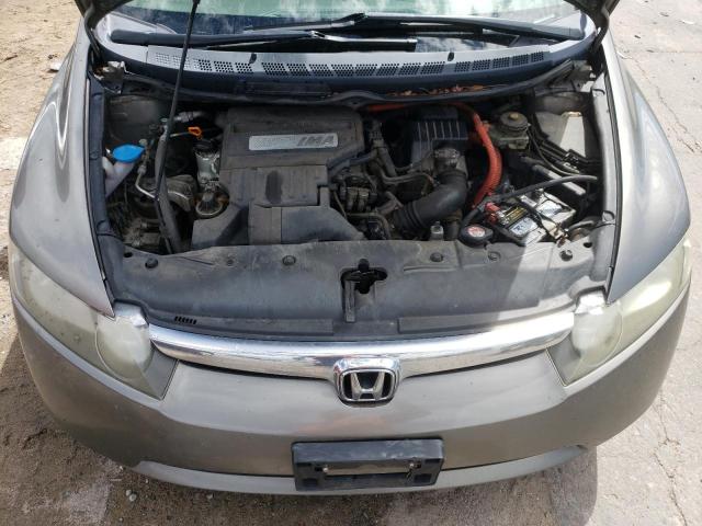 JHMFA36266S002980 - 2006 HONDA CIVIC HYBRID GOLD photo 11