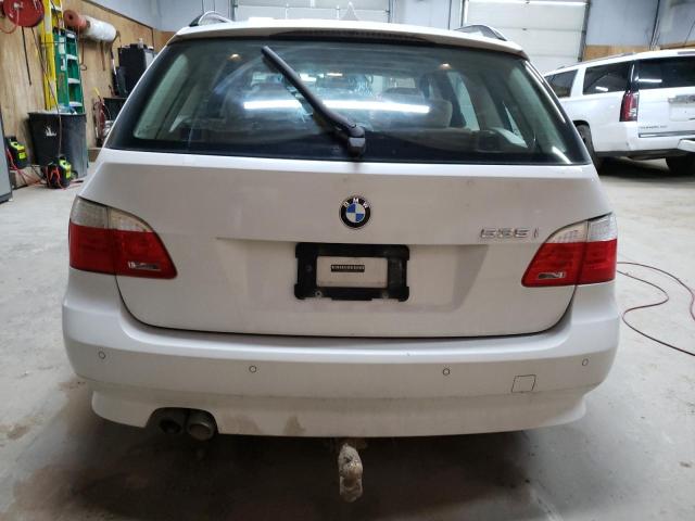 WBAPT7C58AC237600 - 2010 BMW 535 XI WHITE photo 6