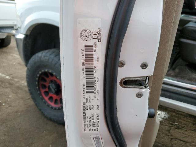 3C6UD5GL3CG290504 - 2012 DODGE RAM 2500 LONGHORN WHITE photo 12