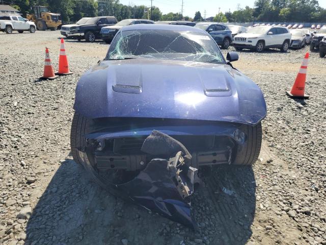 1FA6P8TH5K5116490 - 2019 FORD MUSTANG BLUE photo 5