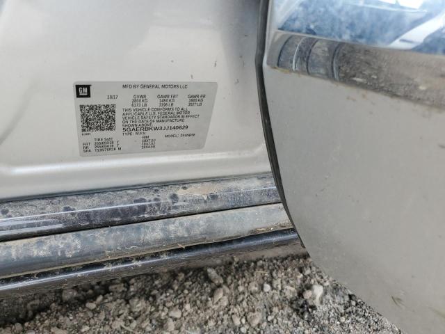 5GAERBKW3JJ140629 - 2018 BUICK ENCLAVE ESSENCE Gümüş fotoğraf 13